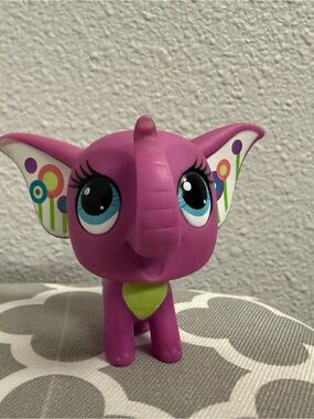 Authentic Littlest Pet Shop Pet Pairs Elephant #3237